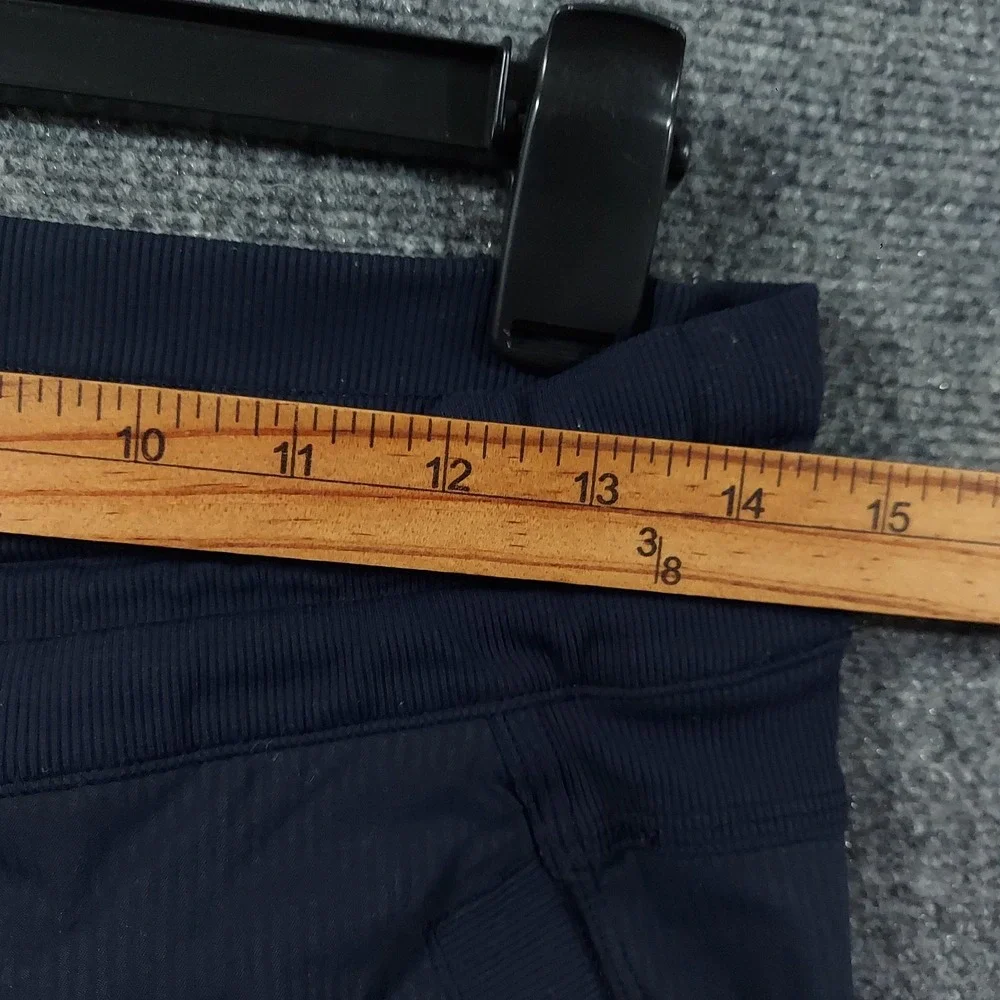 Lululemon Athletica Pants Womens 6 Blue Lightweight Ruched Jogger Drawstring - Picture 7 of 9